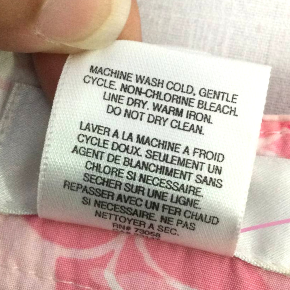 VTG Talbots Women's Barbie Pink Floral Wrap Lined Cotton Maxi Skirt Size 8 - Picture 8 of 16